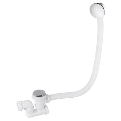 Vidage de baignoire complet Quick-clac Wirquin avec siphon orientable / Norme NF