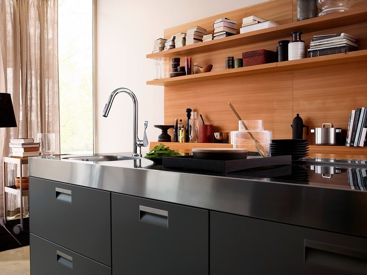 Mitigeur de cuisine AXOR Citterio avec douchette extractible - vue 5