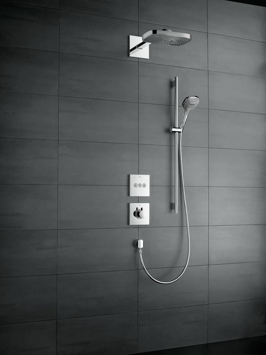 Douche de tête Hansgrohe Raindance Select E 300 3 jets avec bras de douche - vue 6