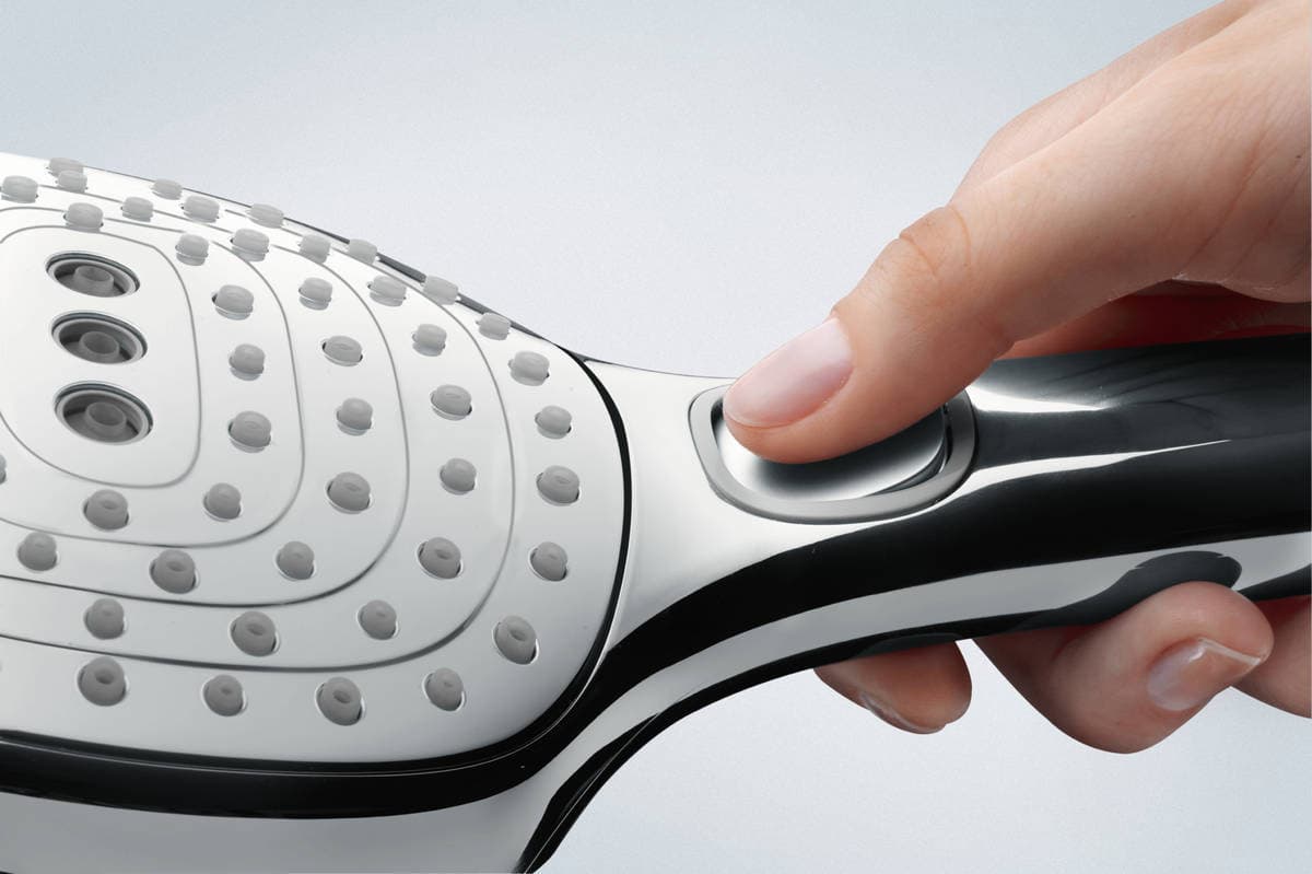 Douchette à main Hansgrohe Raindance Select E 120 3 jets - vue 4