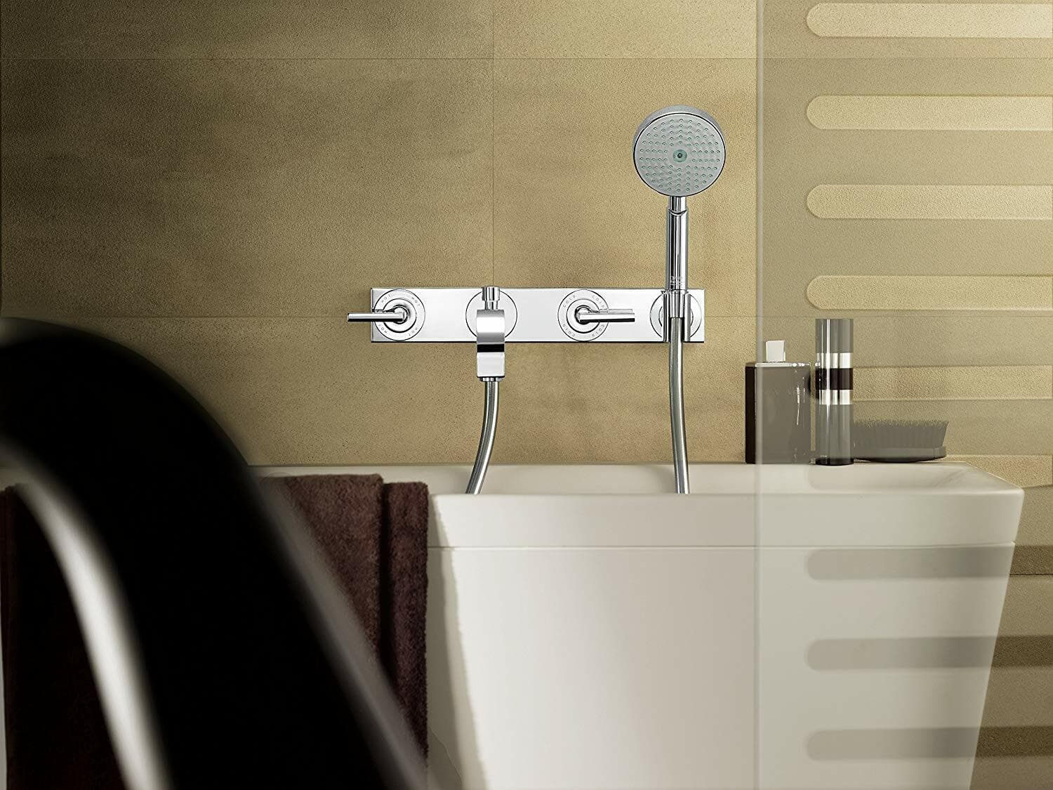 Mélangeur encastré de bain / douche 3 trous Axor Citterio - vue 3