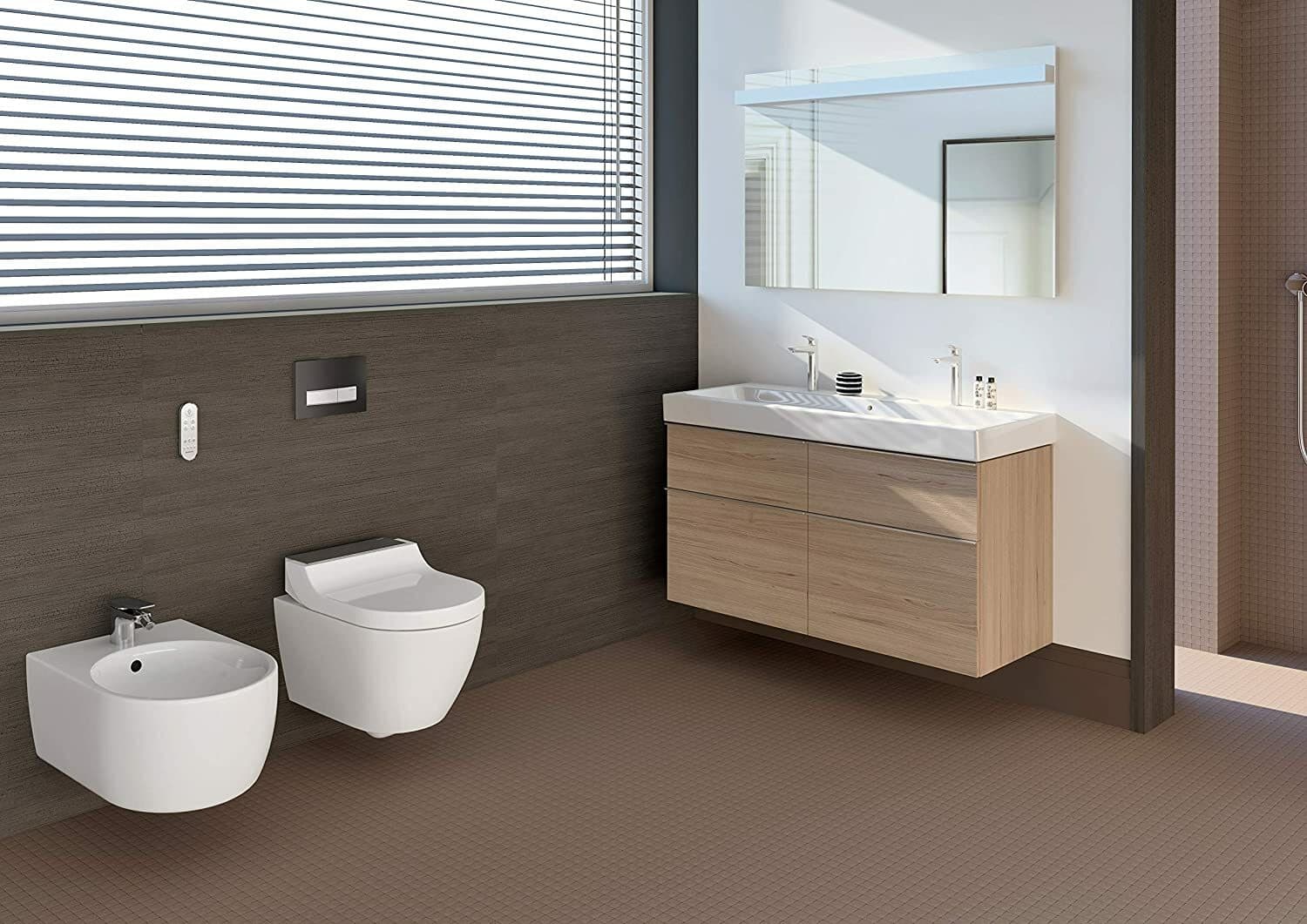 Abattant lavant Geberit AquaClean Tuma Comfort avec télécommande - vue 12