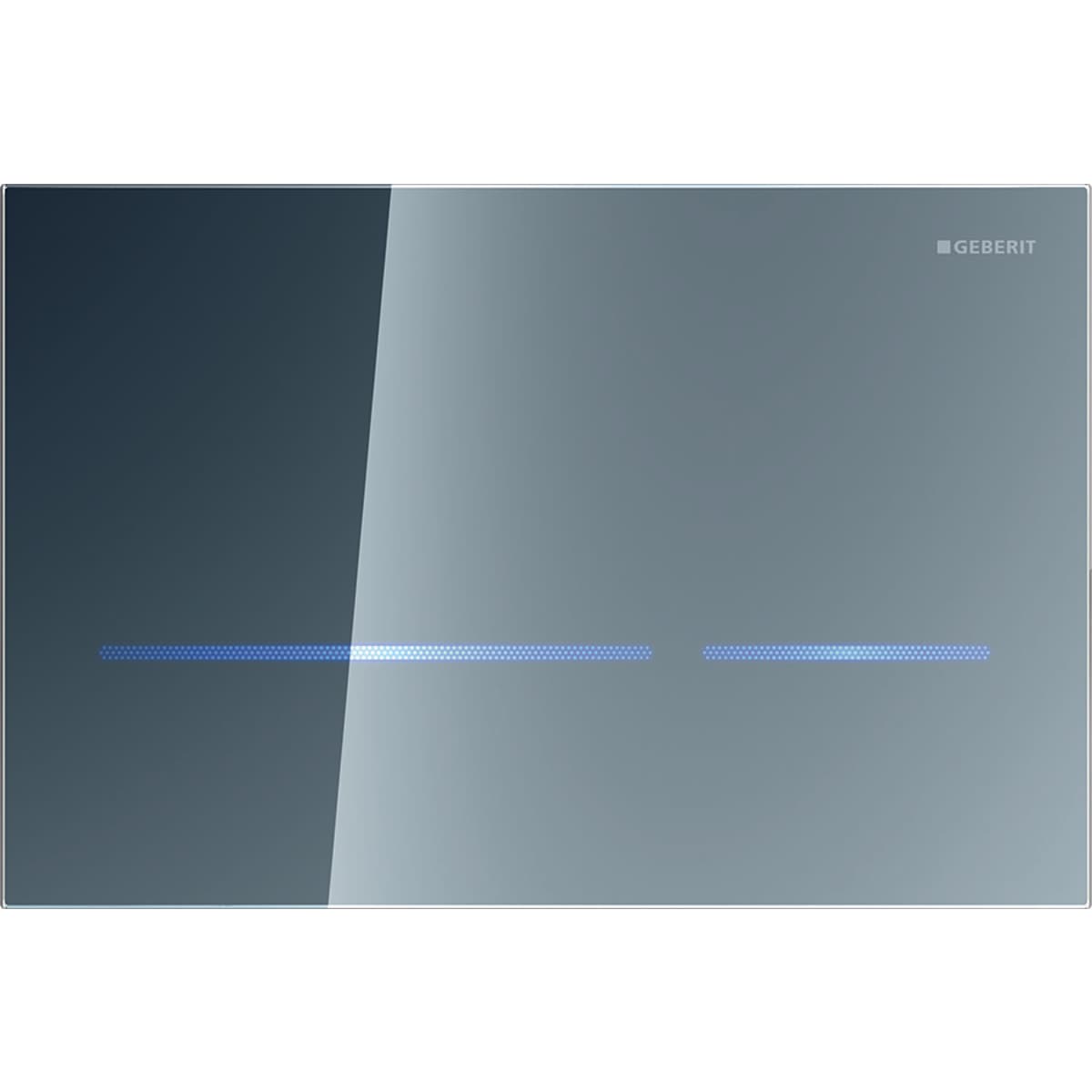 Plaque de déclenchement infrarouge Geberit Sigma80 électronique pour réservoir à encastrer Sigma 8 cm / Verre réfléchissant - vue 6