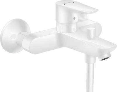Mitigeur de bain / douche Hansgrohe Talis E en blanc mat
