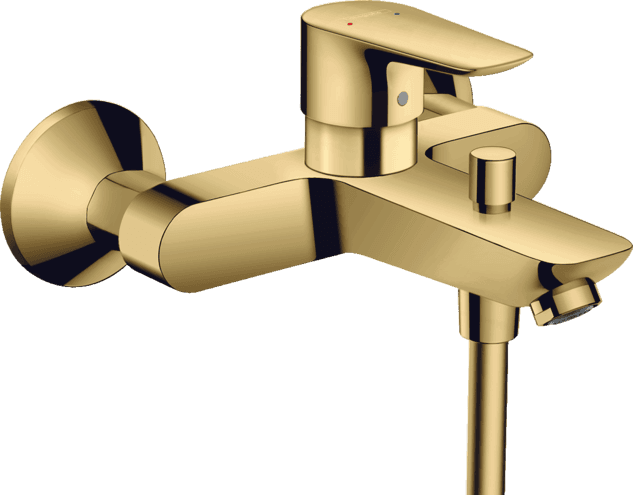 Mitigeur de bain / douche Hansgrohe Talis E en doré poli