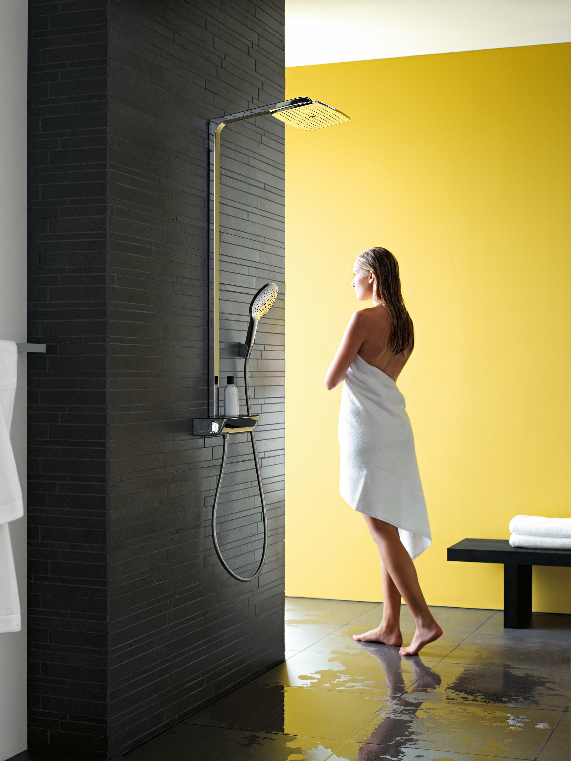 Mitigeur de douche thermostatique Hansgrohe Ecostat Select - vue 5