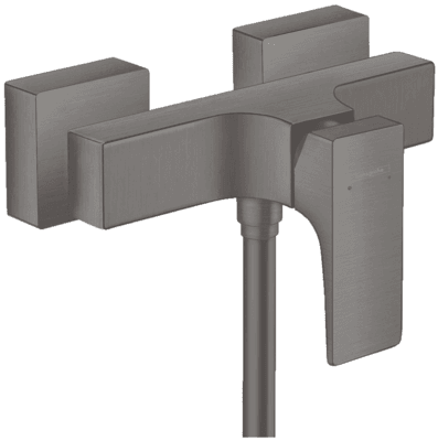 Mitigeur de douche Hansgrohe Metropol en noir chromé brossé
