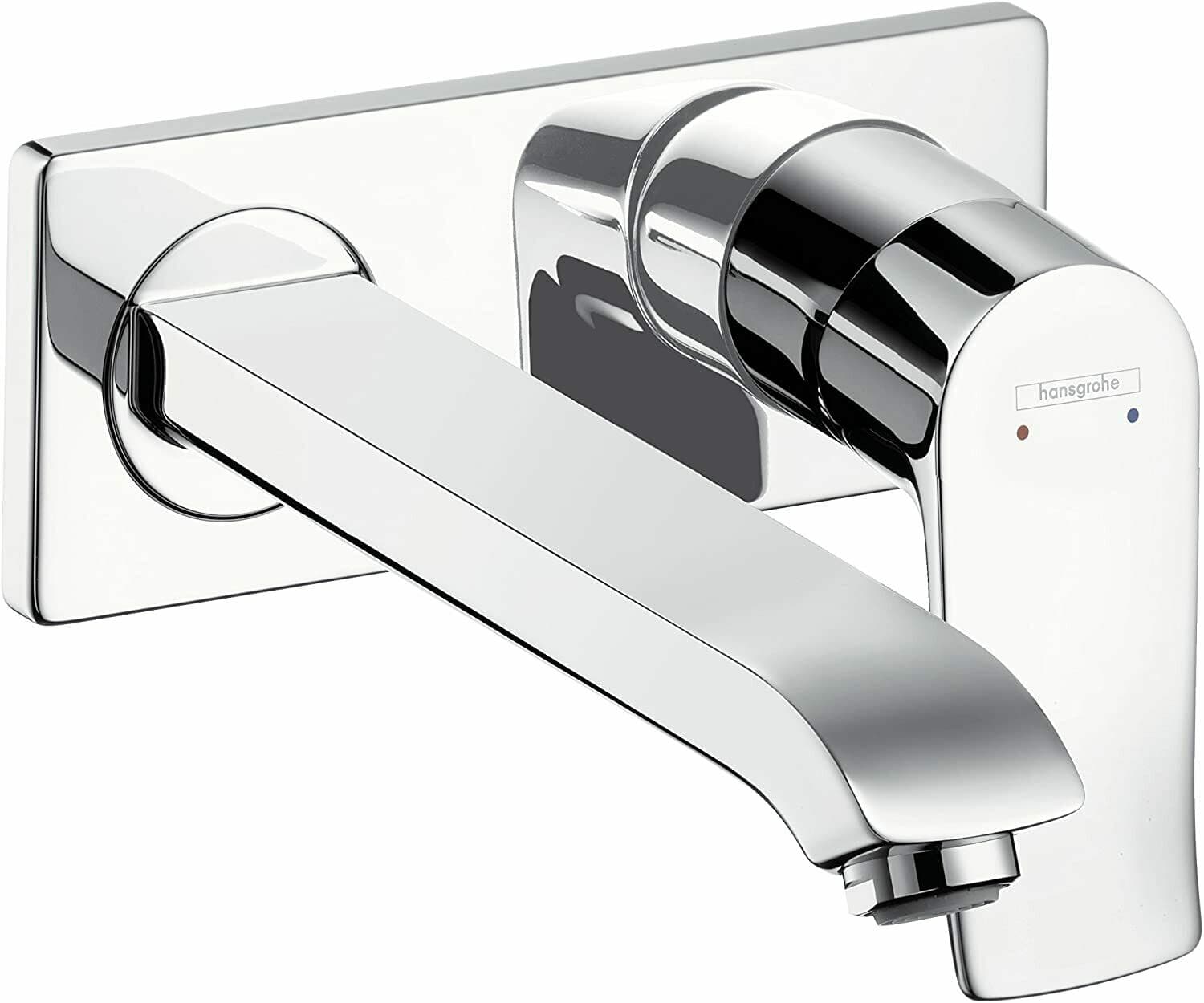 Mitigeur de lavabo encastré Hansgrohe Metris 225 mm en laiton chromé
