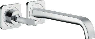 Mitigeur de lavabo encastré AXOR Citterio E 221 mm en laiton chromé