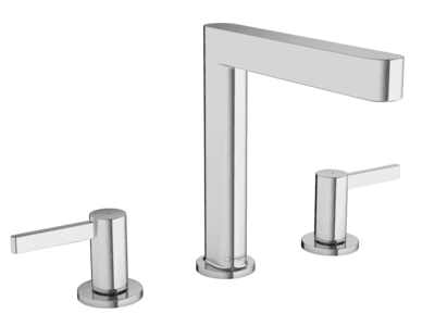 Mélangeur de lavabo 3 trous Hansgrohe Finoris 160 avec bonde push-open
