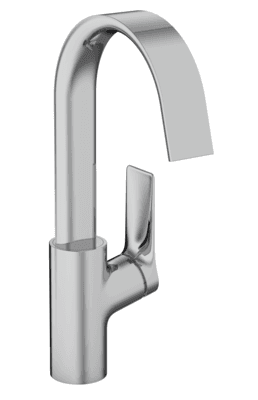 Mitigeur de lavabo Hansgrohe Vivenis 210 avec bec orientable, tirette et vidage