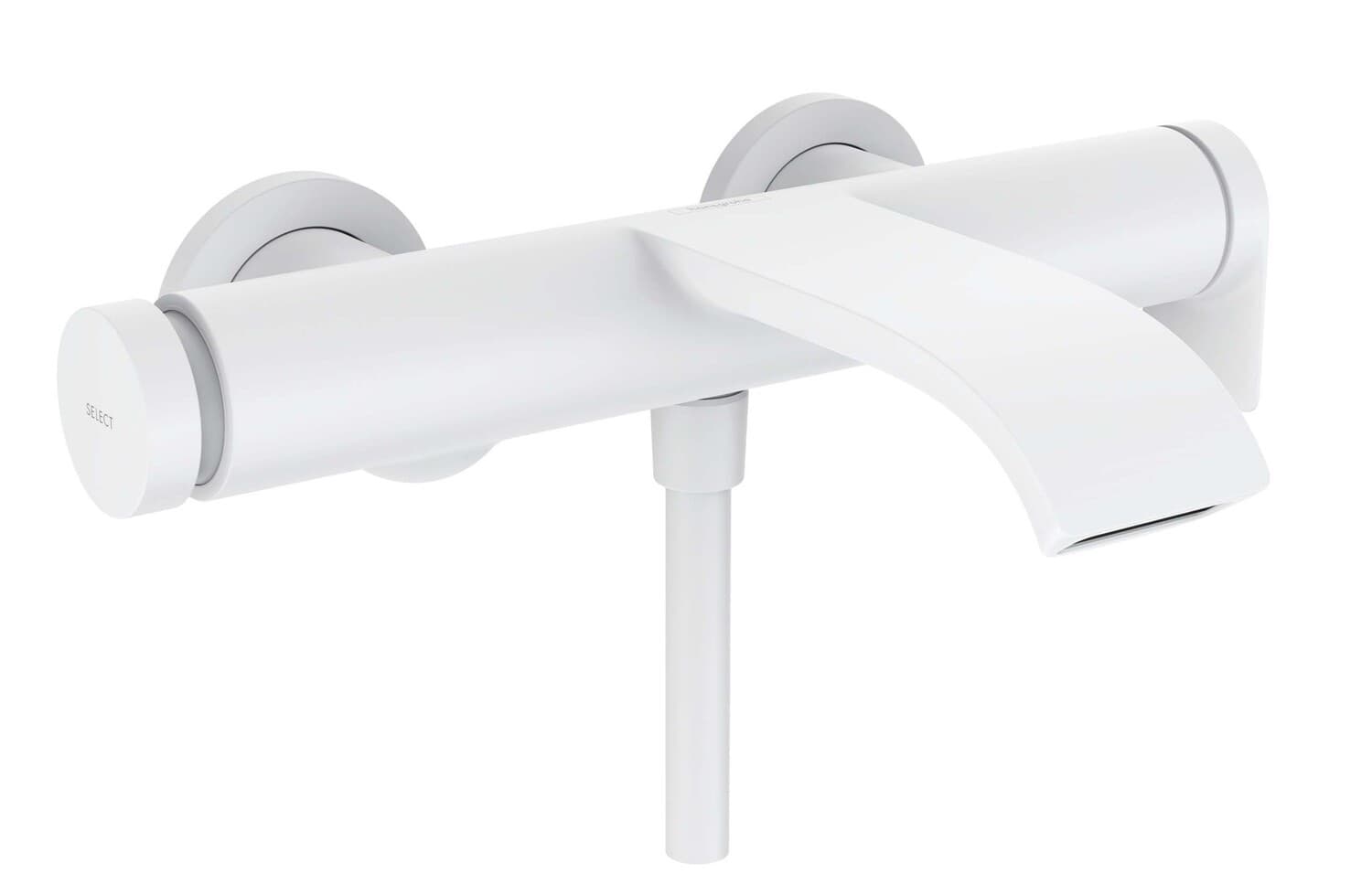 Mitigeur de bain / douche Hansgrohe Vivenis en blanc mat