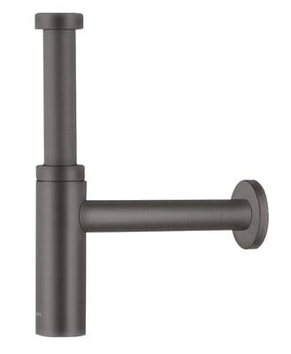 Siphon de lavabo Hansgrohe Flowstar S en noir chromé brossé