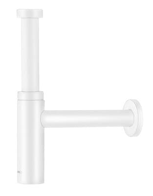 Siphon de lavabo Hansgrohe Flowstar S en blanc mat