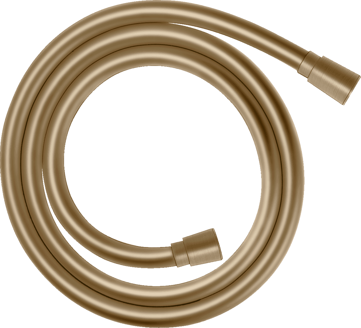 Flexible de WC Hansgrohe Isiflex 1,25 m en bronze brossé
