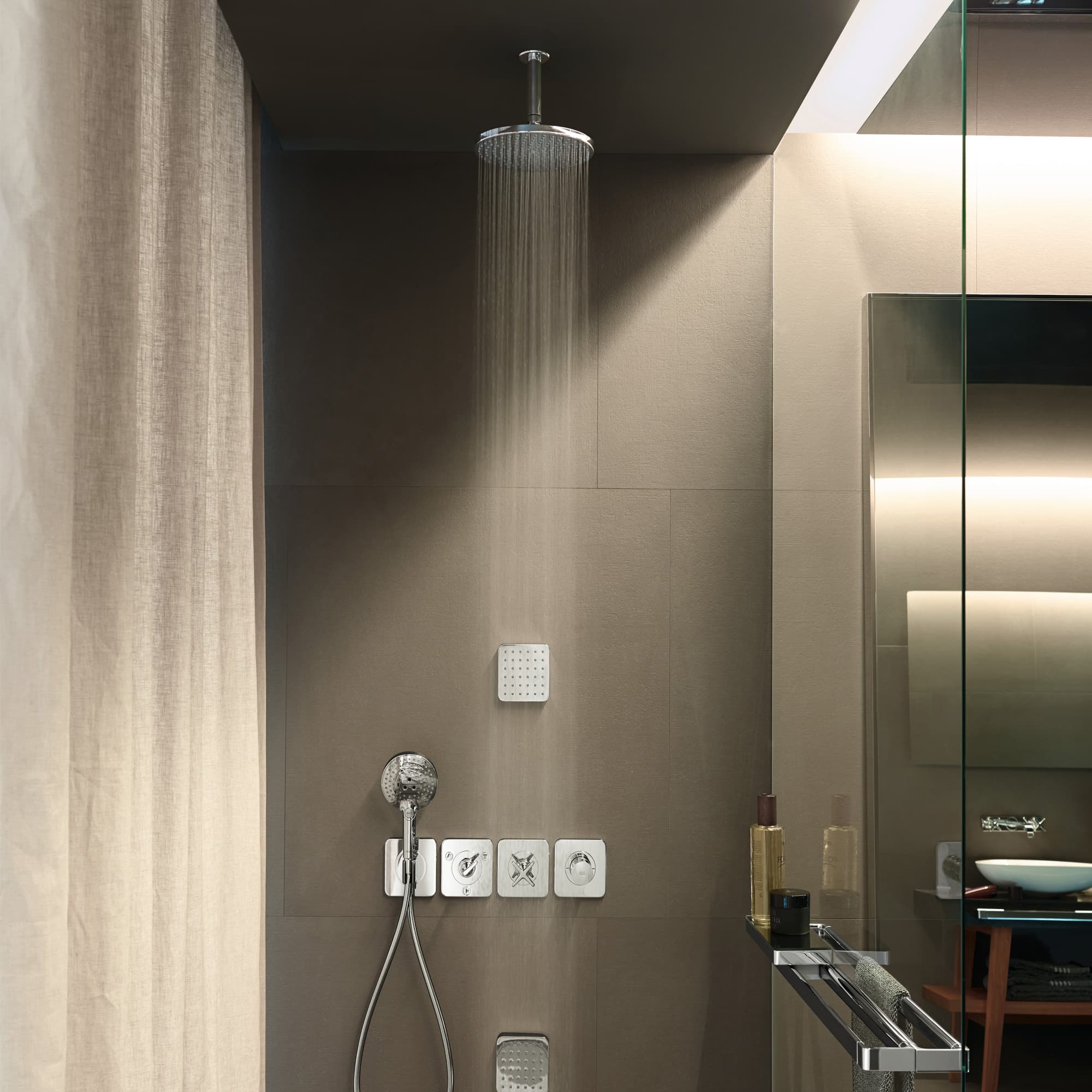 Douche de tête AXOR Starck 240 1 jet - vue 3