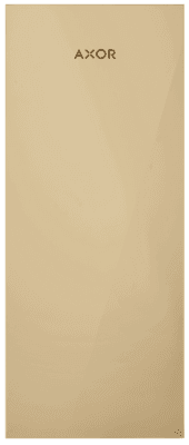 Plaque de finition 245 AXOR MyEdition en bronze poli