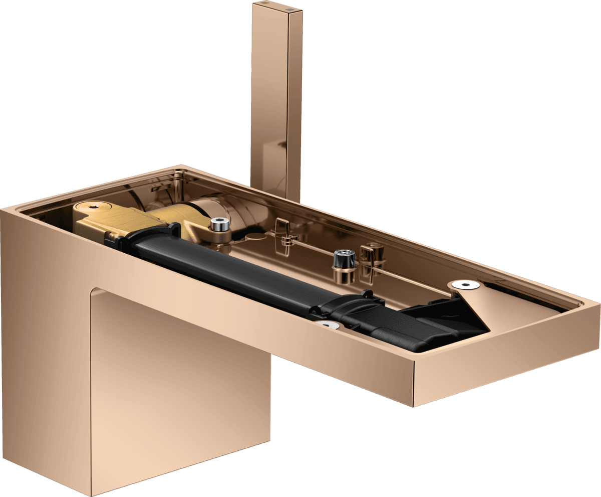 Mitigeur de lavabo AXOR MyEdition 70 sans plaque avec bonde push-open en or rouge poli