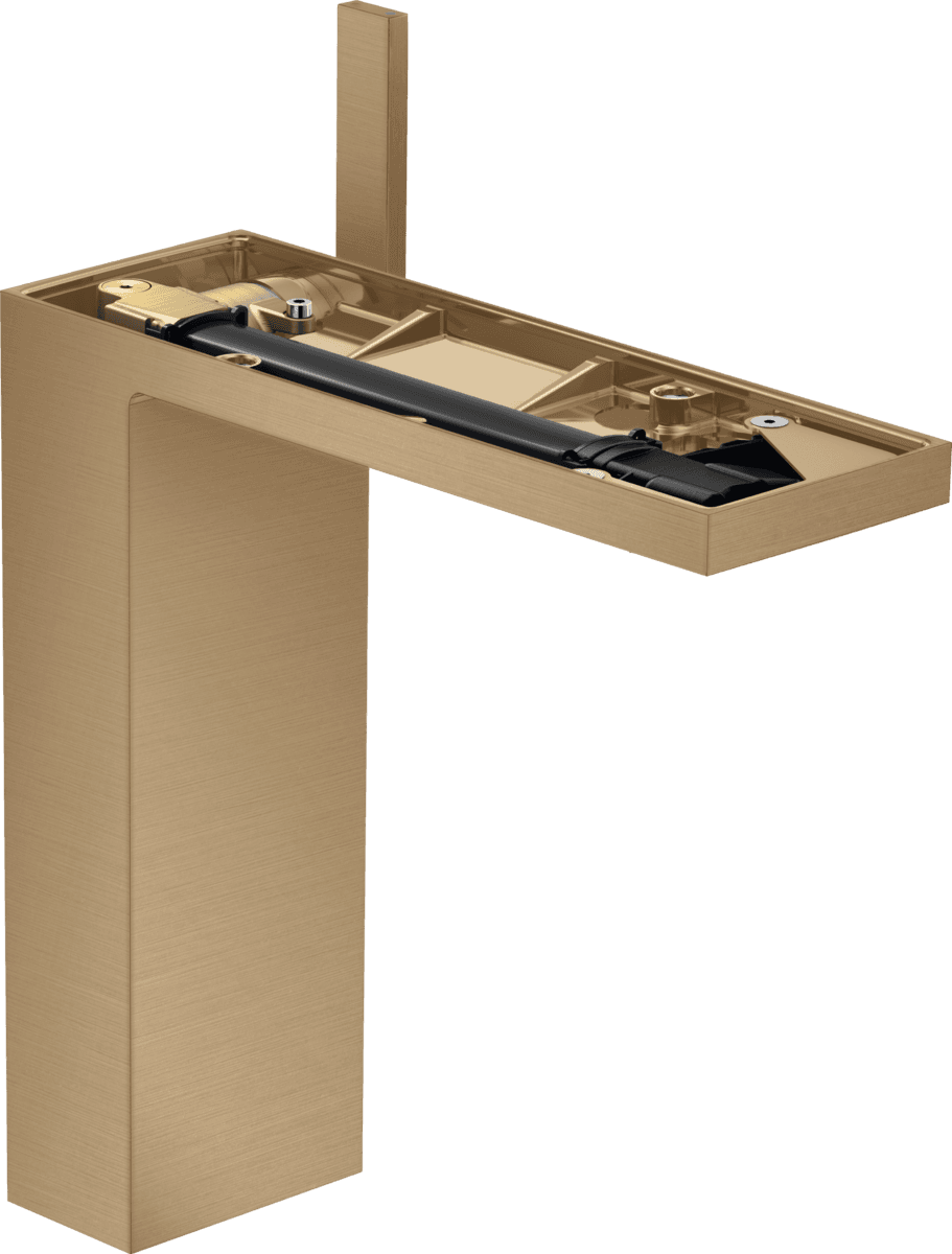 Mitigeur de lavabo AXOR MyEdition 230 sans plaque, avec bonde push-open en bronze brossé