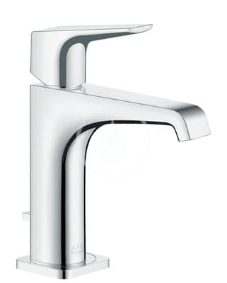 Mitigeur de lavabo AXOR Citterio E 130 avec poignée à levier et tirette de vidage
