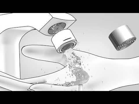 Mitigeur de lavabo Hansgrohe Logis E 100 CoolStart en laiton chromé avec tirette et vidage - vue 3