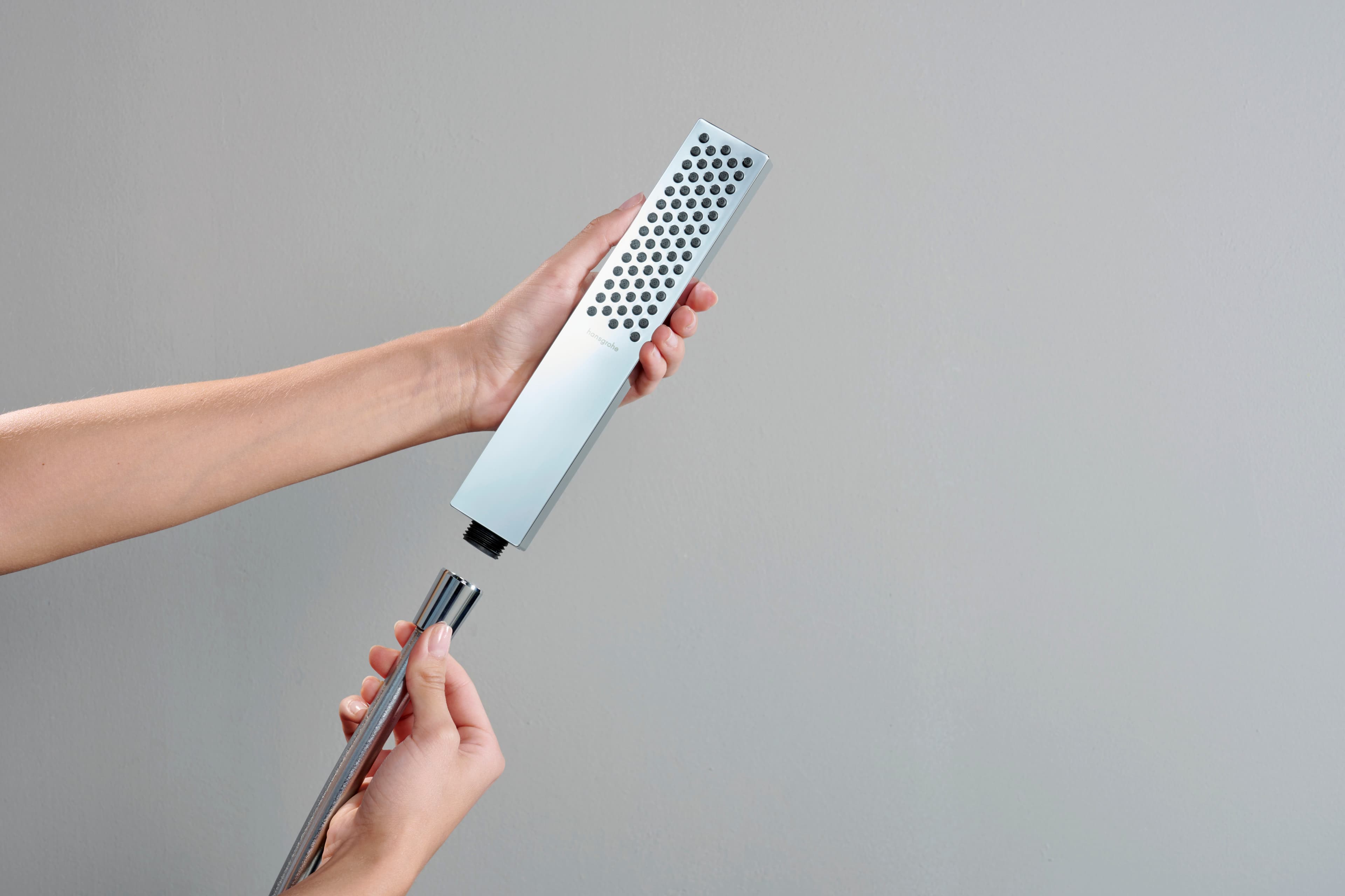 Douchette à main Hansgrohe Pulsify E 100 1 jet EcoSmart - vue 6