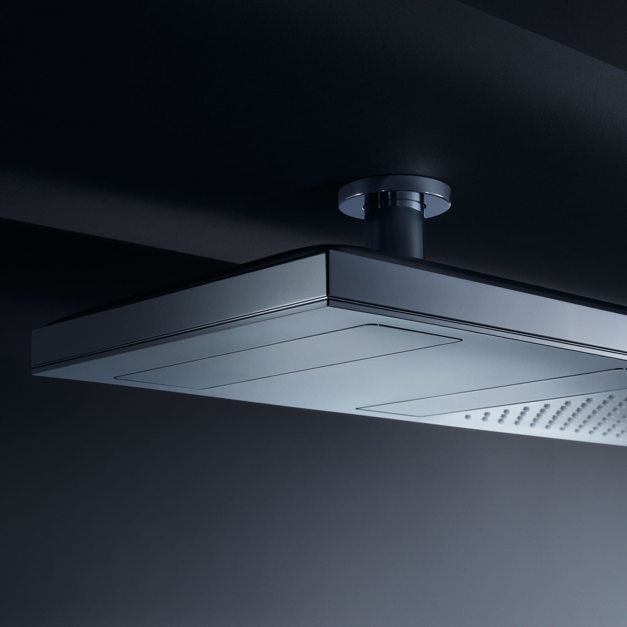 Douche de tête Axor ShowerSolutions 1200 avec éclairage, 4 jets avec raccord au plafond - vue 3