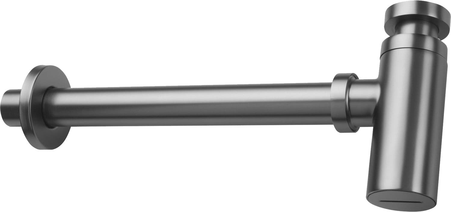 Siphon de lavabo Deante rond en titane