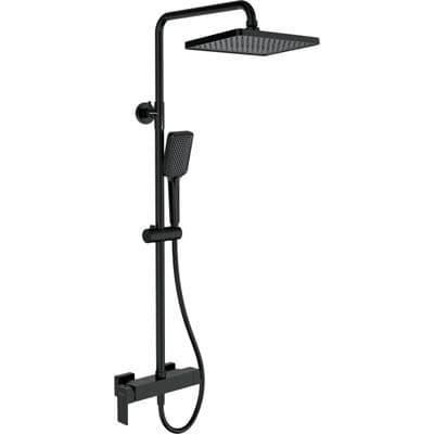 Colonne de douche Deante Anemon 280 avec mitigeur de douche en noir mat