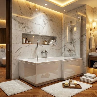 Baignoire Twin 160 x 85 cm droite