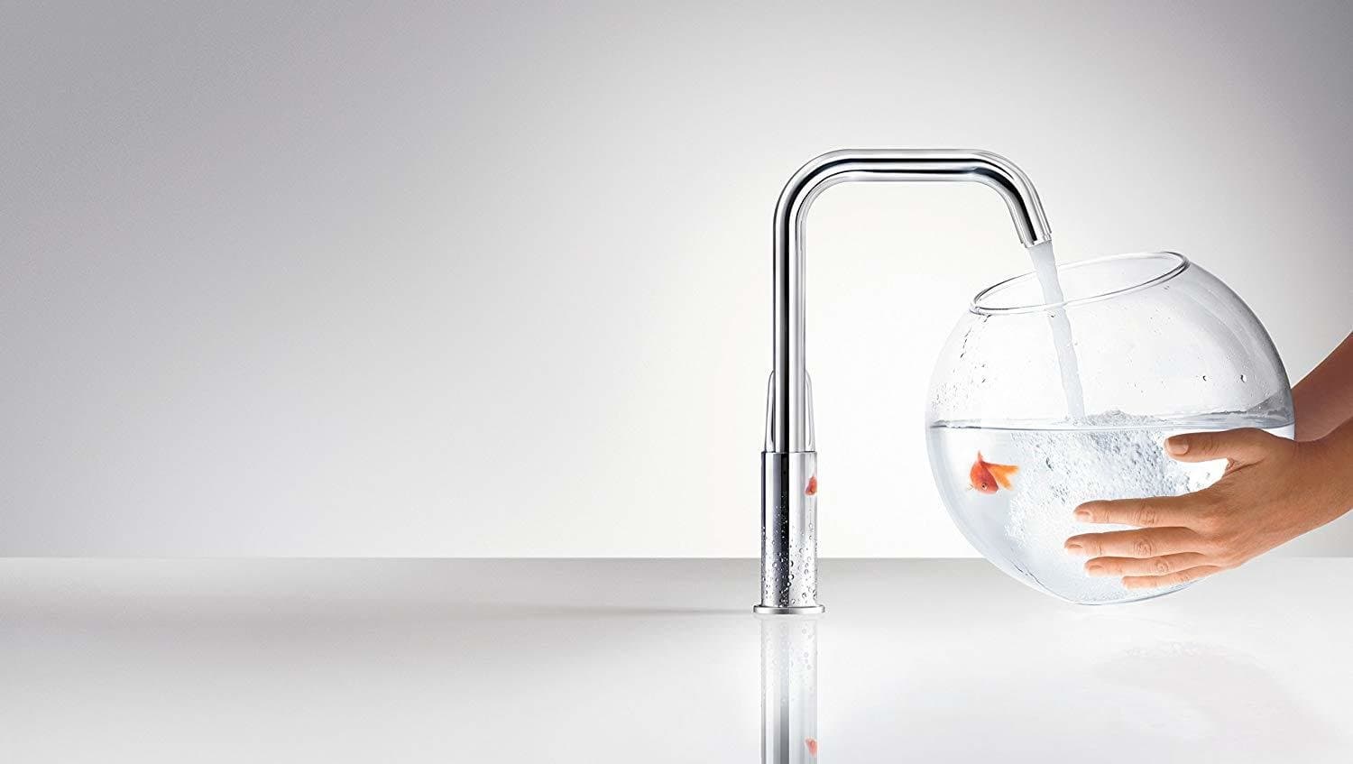 Mitigeur de lavabo Hansgrohe Focus 240 bec haut en laiton chromé avec tirette et vidage - vue 6