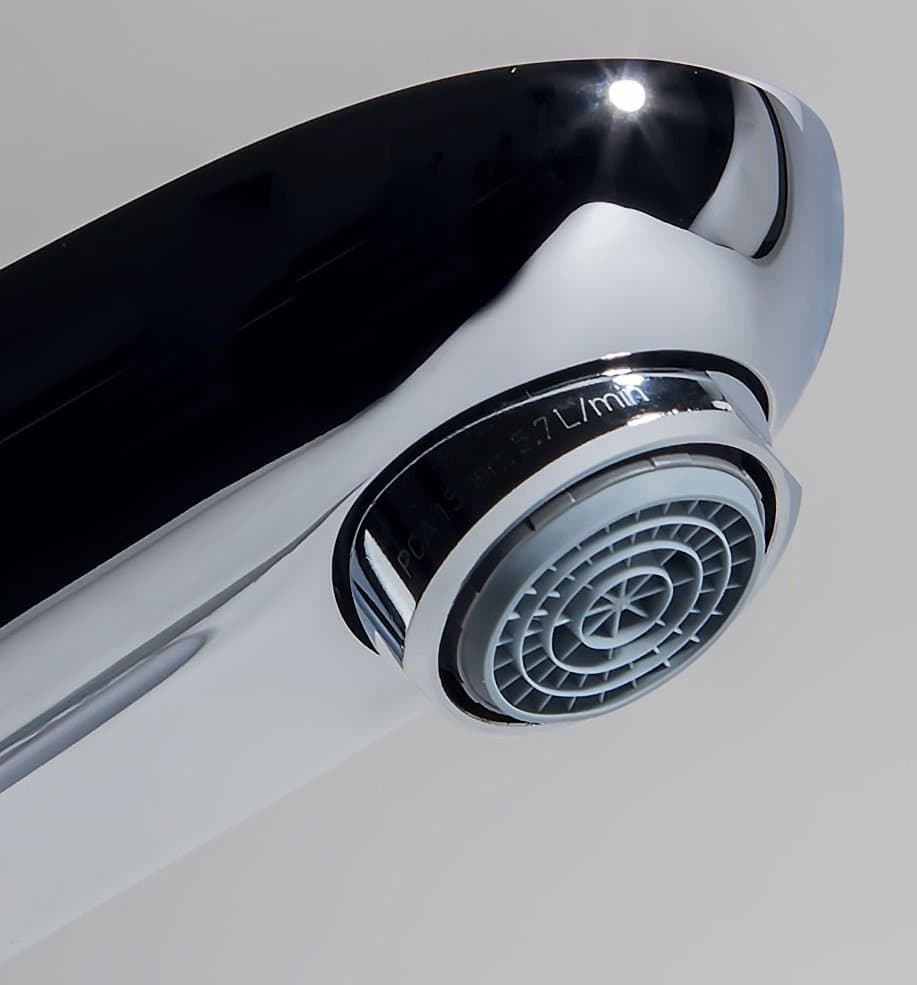 Mitigeur de lavabo Hansgrohe Focus 190 Ecosmart en laiton chromé avec tirette et vidage - vue 7