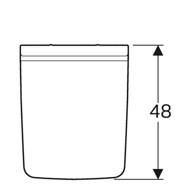 Abattant antibactérien WC Geberit Xeno² à abaissement automatique - vue 6