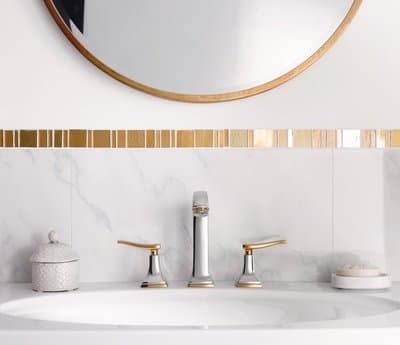Mélangeur de lavabo Hansgrohe Metropol Classic 3 trous 160 poignées manettes, avec tirette et vidage
