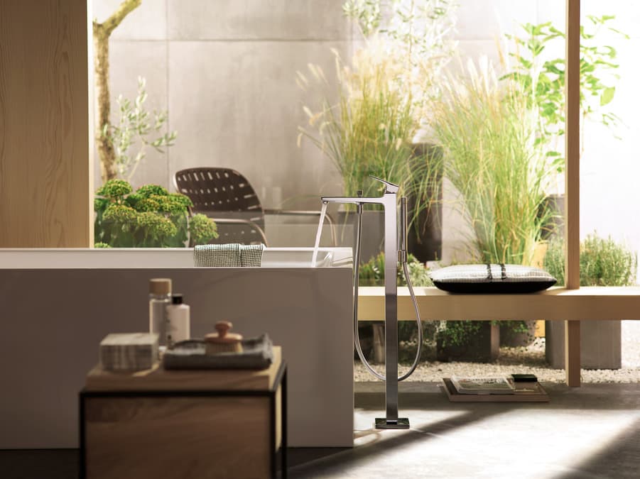 Mitigeur de bain / douche Hansgrohe Metropol pour montage au sol - vue 3