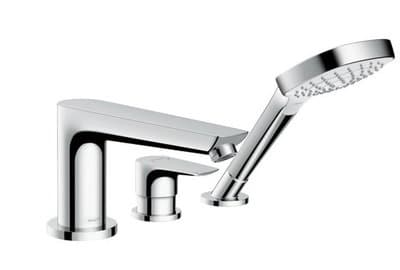 Mitigeur 3 trous pour montage sur bord de baignoire Hansgrohe Talis E