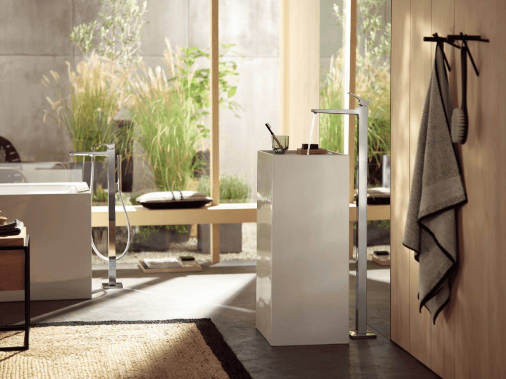 Mitigeur de bain / douche Hansgrohe Metropol pour montage au sol - vue 4