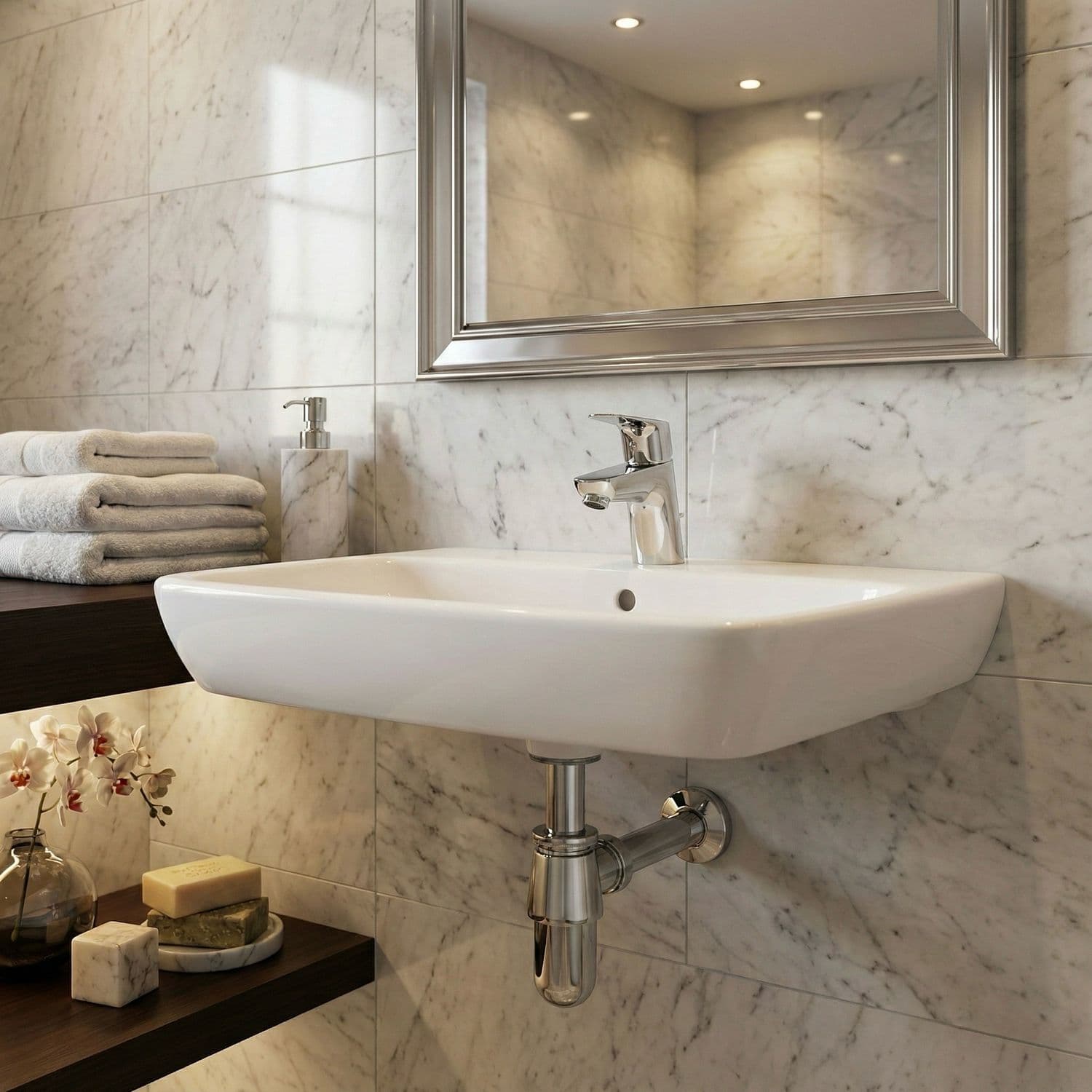 Lavabo Geberit Selnova / Smyle C Square 60 cm