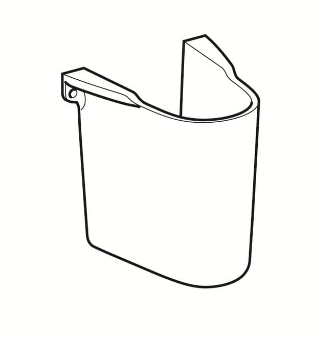 Semi-colonne Geberit Selnova - vue 3