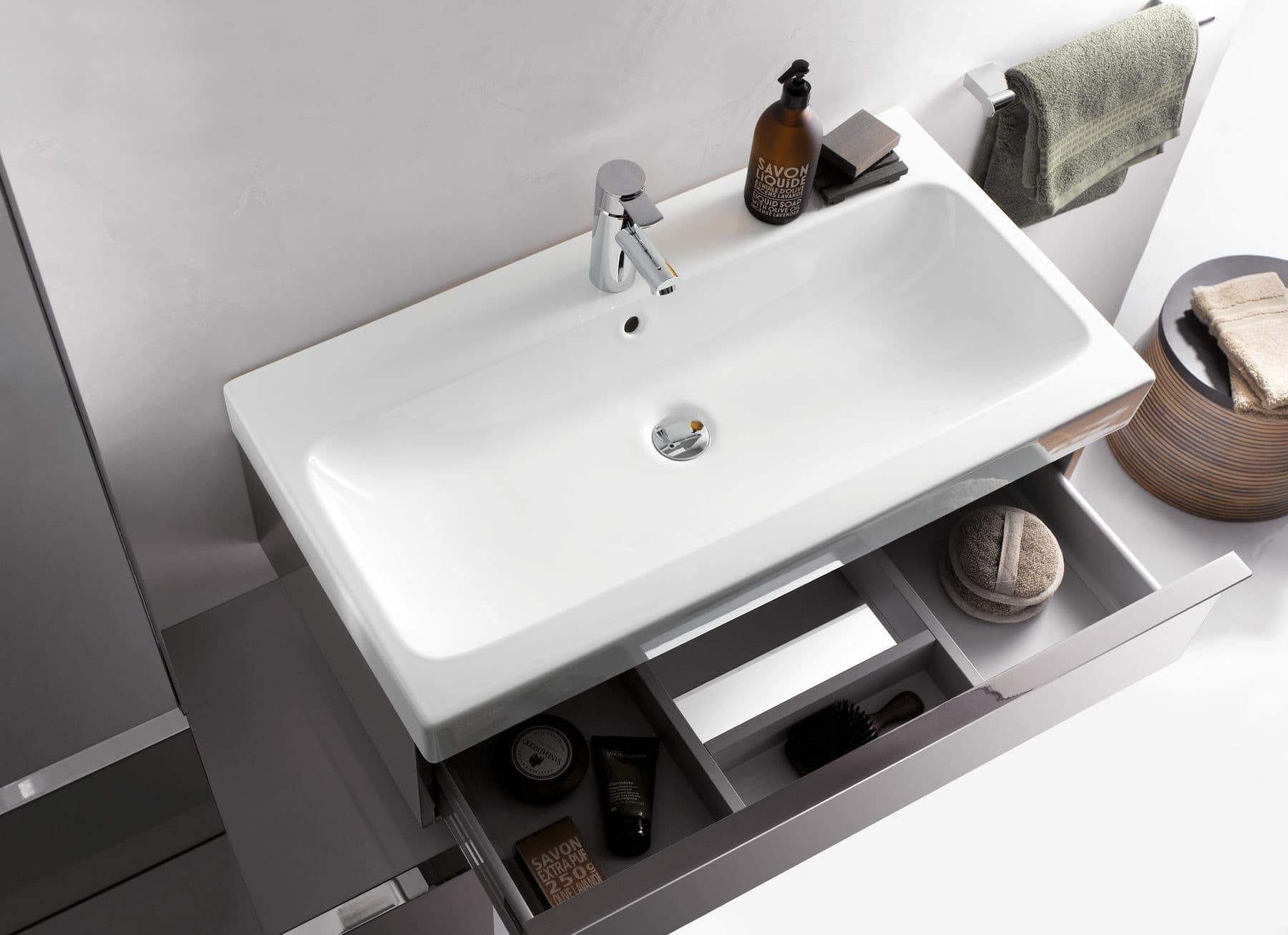 Plan-vasque Geberit iCon 75 cm - vue 3