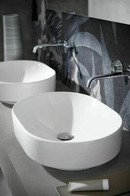 Vasque bol Geberit VariForm elliptique 55 x 40 cm