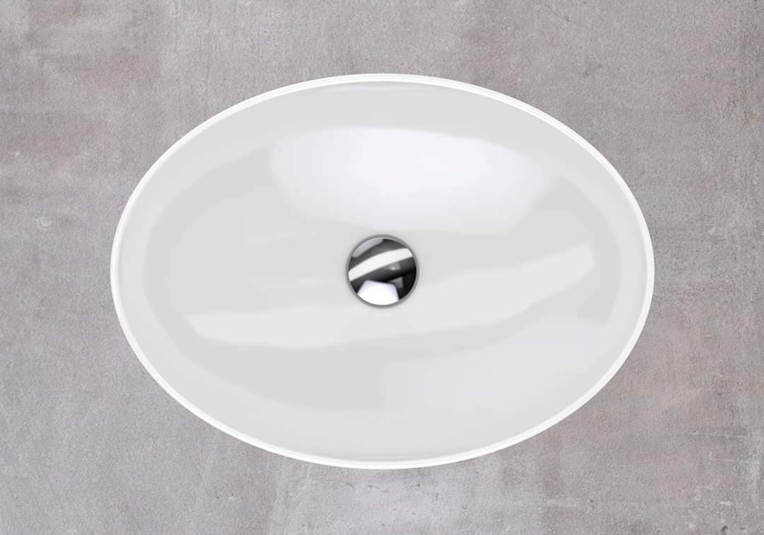 Vasque bol Geberit VariForm ovale 55 x 40 cm - vue 4
