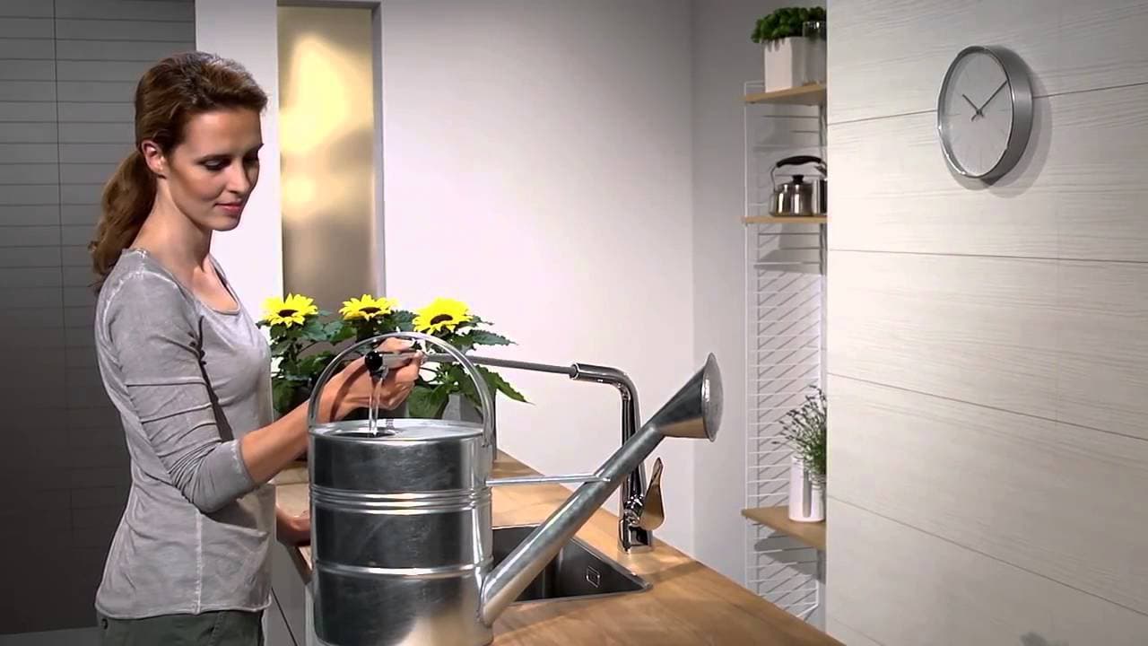 Mitigeur de cuisine Metris M71 320 avec douchette extractible - vue 4