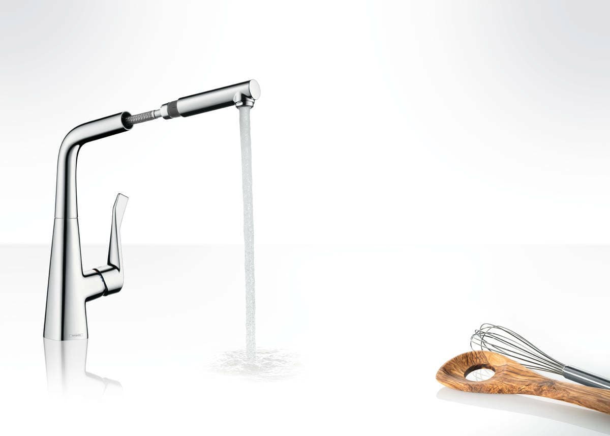 Mitigeur de cuisine Metris M71 320 avec douchette extractible - vue 5