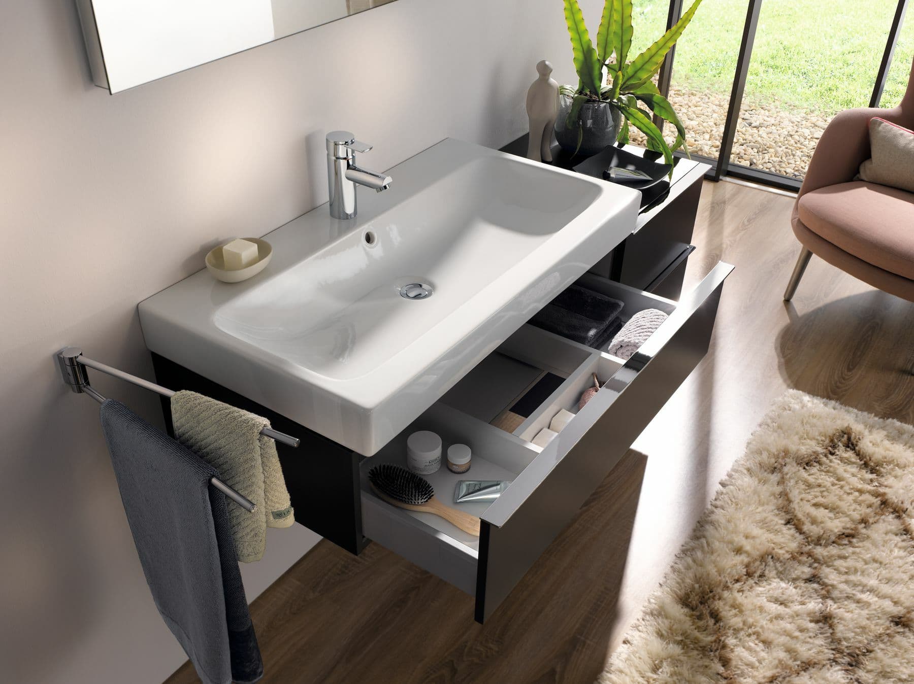 Plan-vasque Geberit iCon 90 cm - vue 4