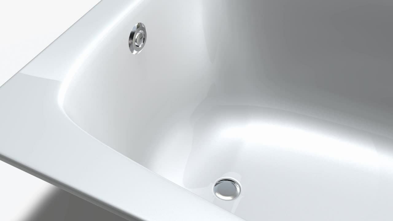 Vidage de baignoire Geberit à déclenchement par pression PushControl (diamètre 52 mm) avec kit de finition et coude de raccordement - vue 4