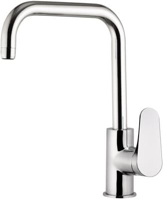 Mitigeur de cuisine Remer Classline avec bec orientable en laiton chromé