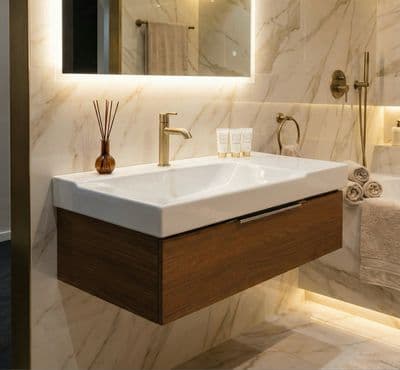 Meuble de salle de bains à un tiroir pour lavabo Geberit Xeno² 90 cm (sans vasque)