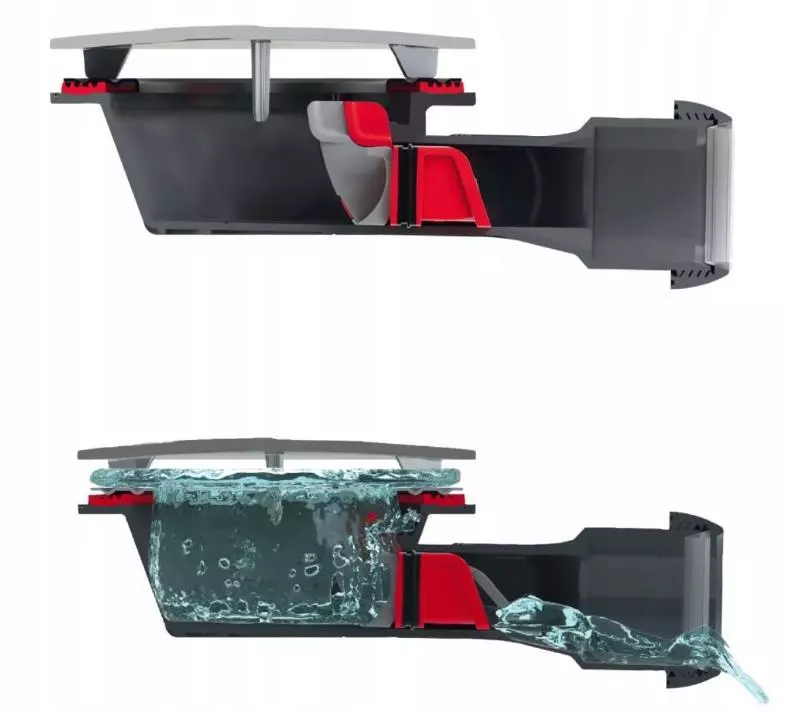 Bonde de douche Wirquin extra-plate Slim+ pour receveur de douche sans dôme - débit d'évacuation 33 L/min - vue 7