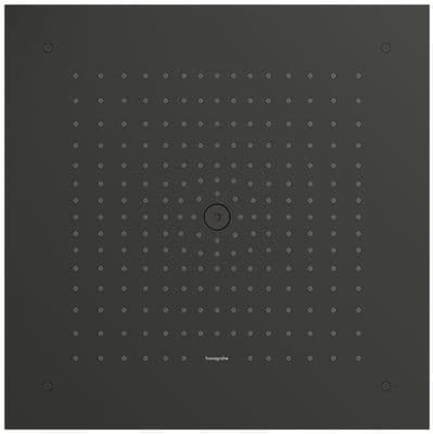 Douche de tête Hansgrohe Raindance E  400 1 jet en noir chromé brossé